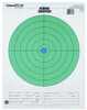 Champion Targets 45795 Score Keeper Bullseye 100 yds Rifle Large Fluorescent Green & Orange 12 Pk